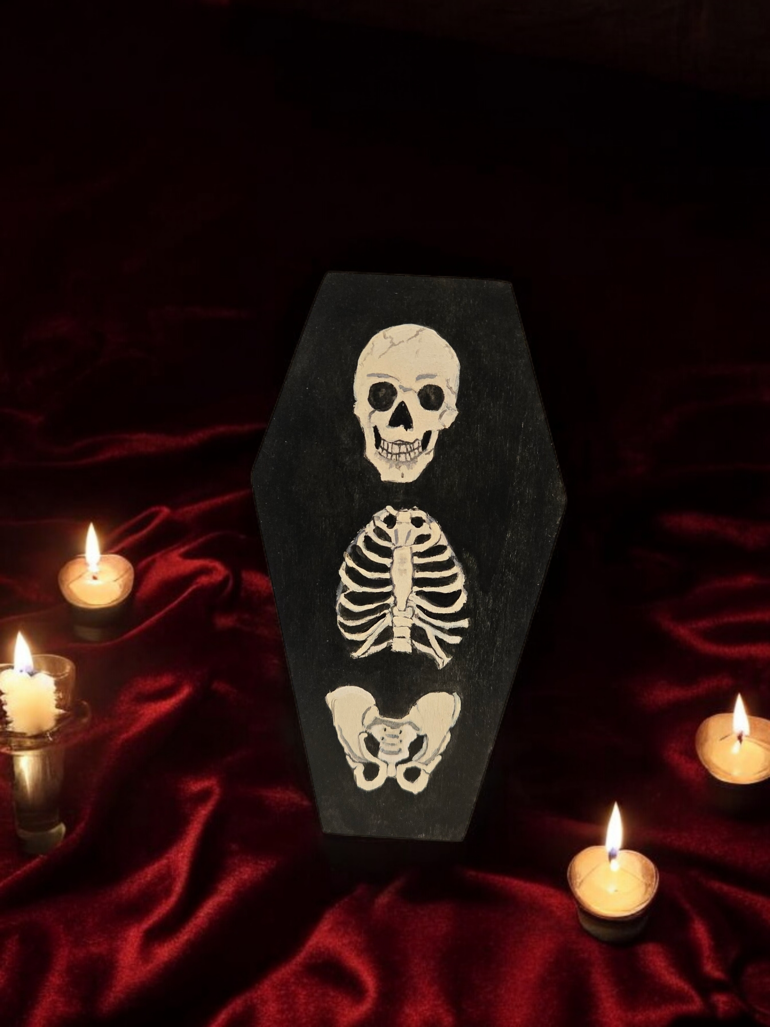 Handpainted Trinket Coffins